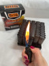 Зажигалка пьезо черная black, без этикетки ш/к, зажигалки черные под нанесение логотипа с 2 сторон