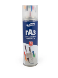 Газ для зажигалок RUNIS Premium, метал. баллон, 210 мл (с переходниками)