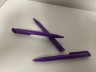 Ручки автоматические под логотип фиолетовые Impulse Gloss Violet