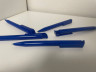 Ручки автоматические под логотип синие Impulse Gloss Blue
