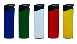 Зажигалка пьезо многоразовая 5 цветов  B525 Pocket BC 